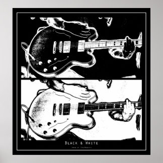 Schwarz/Weiß Poster