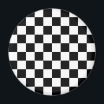 Schwarz-Weiß-Prüfmuster Magnet<br><div class="desc">Schwarz-Weiß-Prüfmuster</div>