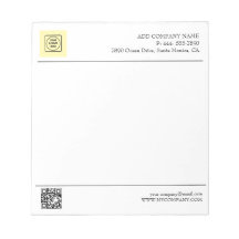 Schwarz-Weiß-QR-Code Geschäftslogo Modern 