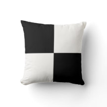 Schwarz-Weiß-Quadrat mit minimalistischem Muster