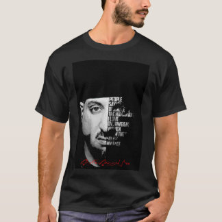 Schwarz-Weiß RA Der geruchte Mann zitiert. Classic T-Shirt