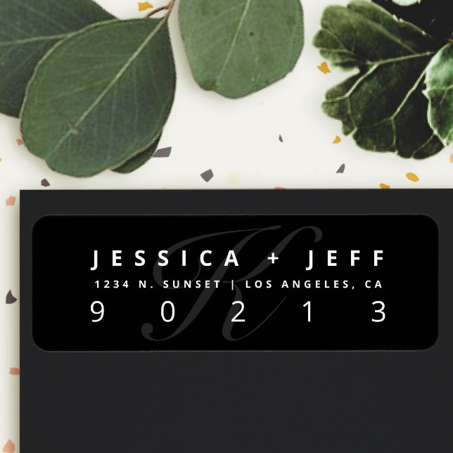 Schwarz/Weiß | RÜCKSENDEADRESSE (Von Creator hochgeladen)