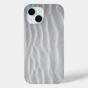 Schwarz-Weiß-Sandkörbe iPhone 15 Hülle