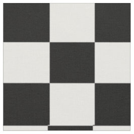 Schwarz-Weiß-Schachbrett-Hintergrund Stoff