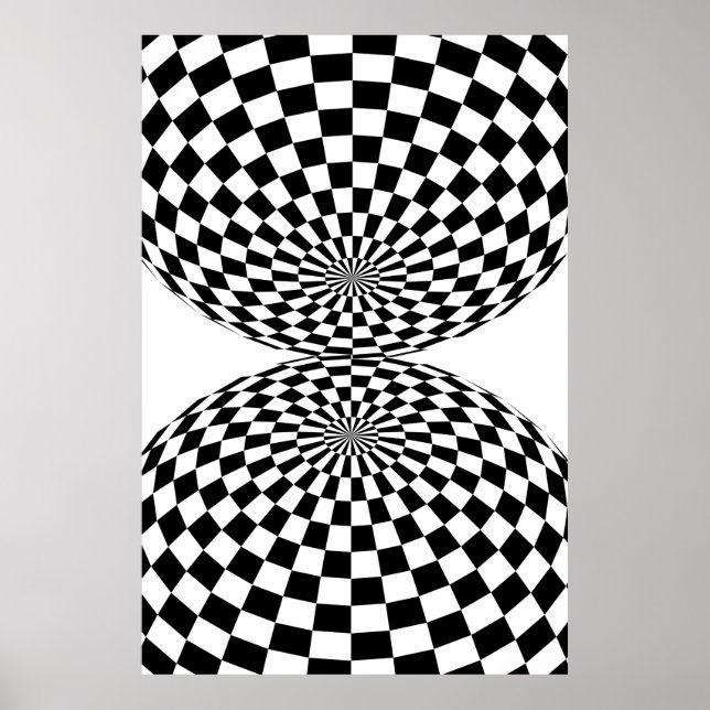 Schwarz/Weiß-Schachtel Poster (Vorne)
