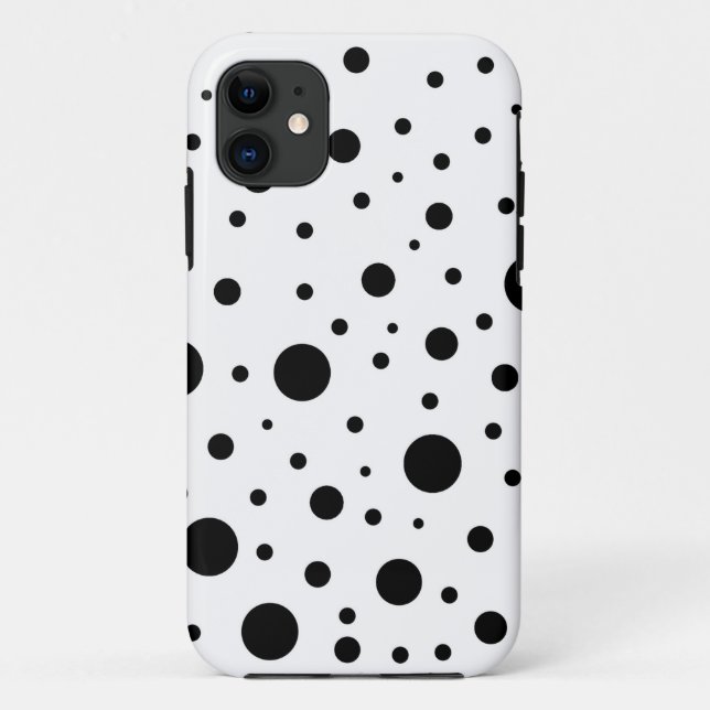 Schwarz-Weiß-Schaltkreisdesign Case-Mate iPhone Hülle (Rückseite)
