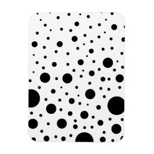 Schwarz-Weiß-Schaltkreisdesign Magnet