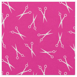 Schwarz-Weiß-Schere-Muster Stoff