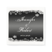 Schwarz-Weiß-Schneeflocke