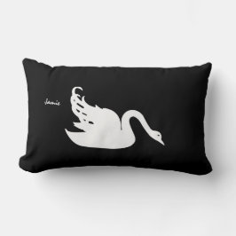 Schwarz-Weiß-Schwan, Farbe Lendenkissen