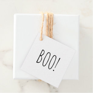 Schwarz-Weiß-Schwarz-Minimalistisches einfaches Ha Geschenkanhänger