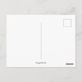 schwarz-weiß Skizze von Bergen Postkarte