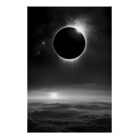 Schwarz-Weiß-Sonnenkollektor Hoch im Himmel