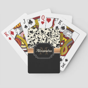 Schwarz/Weiß Spielkarten