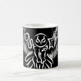 Schwarz-Weiß-Stamm-Fliegenschale Kaffeetasse