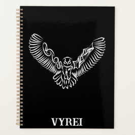 Schwarz-Weiß-Stamm-Fliegenschale Planer