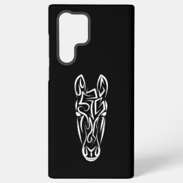 Schwarz-Weiß-Stamm Samsung Galaxy Hülle