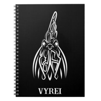 Schwarz-Weiß-Stammesliste Notizblock