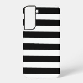 Schwarz-Weiß-Streifen Samsung Galaxy Hülle