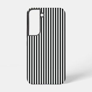 Schwarz-Weiß-Streifen Samsung Galaxy Hülle