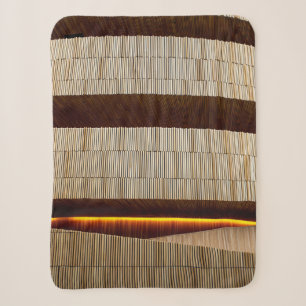 Schwarz-Weiß-Streifen Sherpadecke