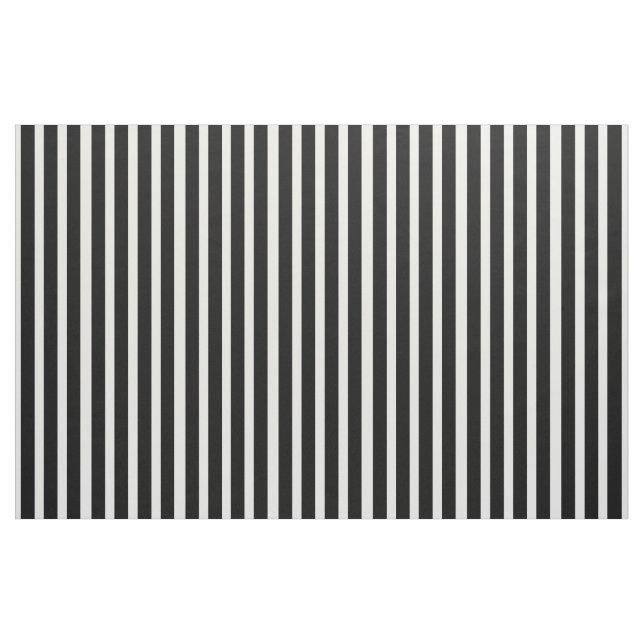 Schwarz-Weiß-Streifen Stoff (Yard (91,4 cm))