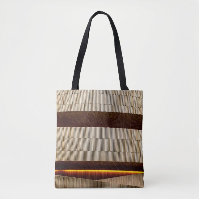 Schwarz-Weiß-Streifen Tasche (Vorderseite)