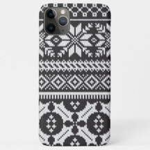 Schwarz-Weiß-Strick