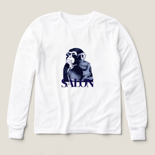 Schwarz-Weiß-T-Shirt (Design Vorderseite)