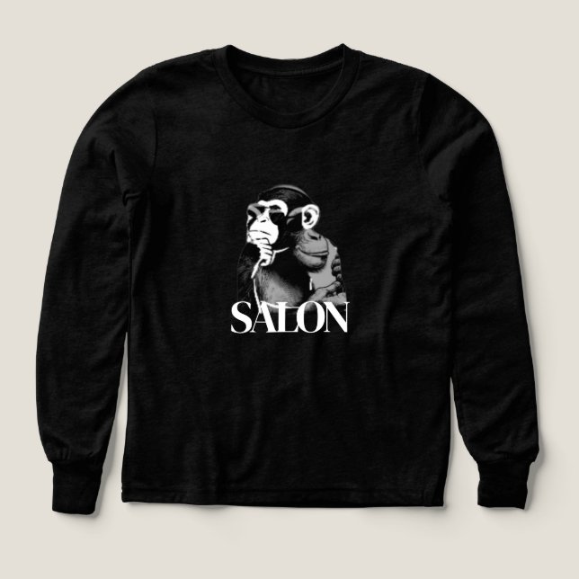 Schwarz-Weiß-T-Shirt (Design Vorderseite)