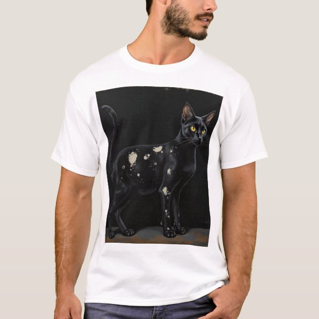 Schwarz, weiß T-Shirt (Vorderseite)