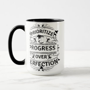 Schwarz-Weiß-Tasse Tasse