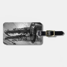 Schwarz-Weiß-Tenor-Saxophon individuell anpassbar