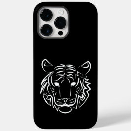 Schwarz-Weiß-Tiger Case-Mate iPhone 14 Pro Max Hülle