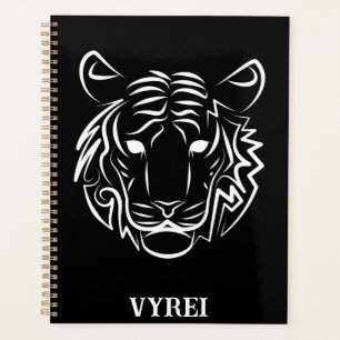 Schwarz-Weiß-Tiger Planer