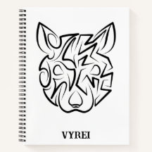 Schwarz-Weiß-Tribal