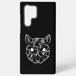 Schwarz-Weiß-Tribal Samsung Galaxy Hülle