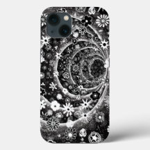 Schwarz-Weiß-Tunneldesign