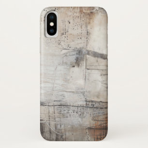 Schwarz-weiß u. Bronze Case-Mate iPhone Hülle