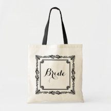 Schwarz-Weiß-Vintage Monogrammrahmen