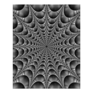 Schwarz-Weiß-Web Poster