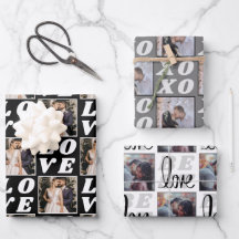 Schwarz-Weiß Weihnachten Foto 3 Geschenk