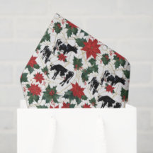 Schwarz & Weiß Weihnachten Holstein Milchkühe Blum