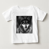 Schwarz-Weiß-Wolf