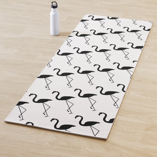 Schwarz-Weiß-Yogamat Yogamatte (Beispiel)