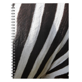 Schwarz-Weiß-Zebrastreifen Notizblock