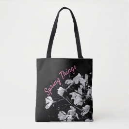 Schwarz-Weiß-Zeitschrift Tasche