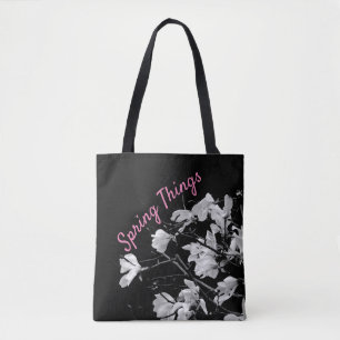 Schwarz-Weiß-Zeitschrift Tasche