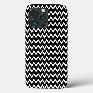 Schwarz-Weiß-Zickzack Case-Mate iPhone Hülle