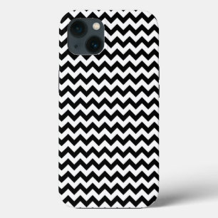 Schwarz-Weiß Zig Zag Zickzack Case-Mate iPhone Hülle